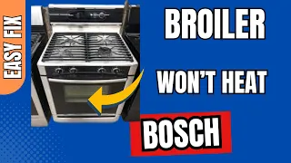 ✨ Bosch Broiler Won’t Heat  - Easy DIY Fix ✨