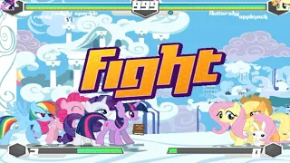 Them's Fightin' Herds/My Little Pony Party 3v3 MUGEN ¡¡battle¡¡