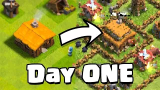 My 24 Hour Progress in Clash of Clans!