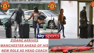 🚨ZIDANE ARRIVES MANCHESTER UNITED AHEAD OF NEW ROLE AS HEAD COACH ERIK TEN HAG OFFICIALLY SACKED!