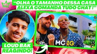 REACT COM BAK: MC IG ABRE SUA NOVA MANSÃO DEPOIS DE LET’S GO 4 - Podpah Visita #28