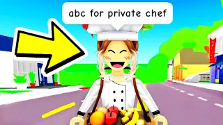 I Became a PRIVATE CHEF in Brookhaven!🤣