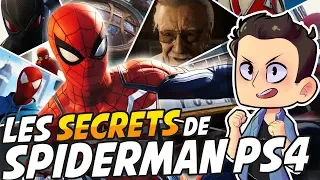 LES SECRETS DE SPIDER MAN PS4 !!!