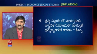TRT - SA || Economics - Inflation ( Dravyolbanam ) || R. Venkata Ramana