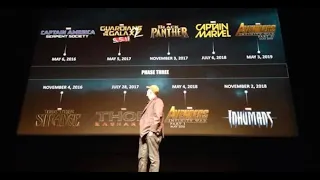 Marvel Studios Phase Three Announcement (2014)