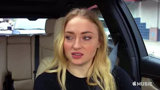 Game of Thrones Sophie Turner, Maisie Williams Carpool Karaoke  Collider