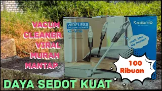 Unboxing Vacum Cleaner Murah yang viral di Tiktok || Kadonio KC - VC96 #vacumcleaner #viral