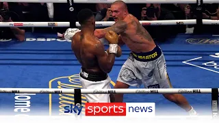 Oleksandr Usyk beats Anthony Joshua by unanimous decision to become the unified heavyweight champion