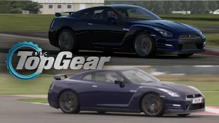 Top Gear vs Forza | Nissan GT-R Power Lap | The Stig