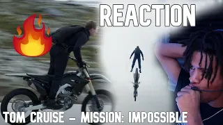 (Tom Cruise) Mission Impossibel Dead Reckoning Biggest Stunt In Cinema History Reaction!!!🔥🔥