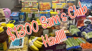 🎉 $1300 Sam’s Club Haul!! September 2023