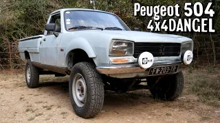 TestAuto : PEUGEOT 504 PICK UP DANGEL - Le MYTHIQUE 4x4 à la Française !