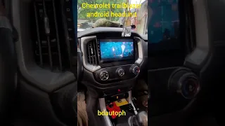 Chevrolet trailblazer android headunit #chevrolet #trailblazers