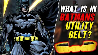 What Exactly Does BATMAN Carry In His UTILITY BELT?