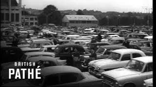 Cup Final Crowds Arriving At Wembley (1963)