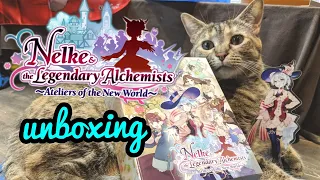 Unboxing With Cats! Nelke Ateliers of the New World Collector's Edition!