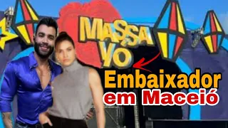 Gusttavo Lima e Andressa Suita juntos|Embaixador em Maceió AGORA MESMO. Alagoas foi a LOUCUR4.