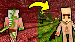 ПАРАЗИТЫ ЗАРАЗИЛИ АД В МАЙНКРАФТ Scape And Run Parasite Minecraft