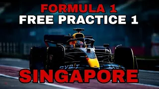 F1 - Singapore - LIVE: FP1