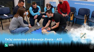 Tečaj osnovnog održavanja života - AED