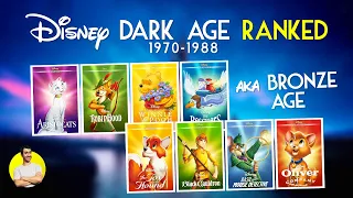 DISNEY DARK AGE (1970-1988) - All 8 Movies Ranked Worst to Best