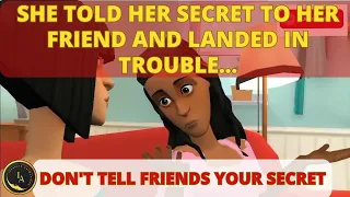 This Is Why You Should Not Tell Friends Your Secret (Christian Animation) #christianvideos #prayer