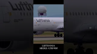 Lufthansa Airbus A350-900 close up take off #shorts #short #shortvideo