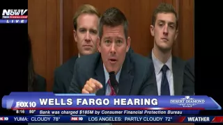 WATCH:  Wells Fargo's John Stumpf ADMITS Company STOLE FROM CUSTOMERS at Congressional Hearing - FNN