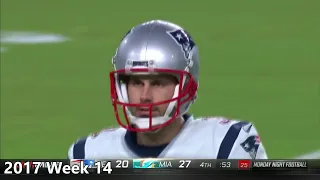 Every New England Patriots Loss to the Miami Dolphins Since 2000