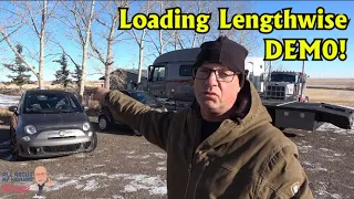 How to Load Lengthwise on an RV Hauler Demo