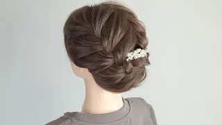 Wedding Hairstyle ll How to fix a loose braid
