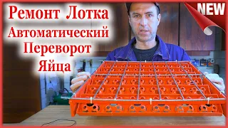 Лоток автоматического переворота яиц в инкубаторе. Автоматический переворот яйца.