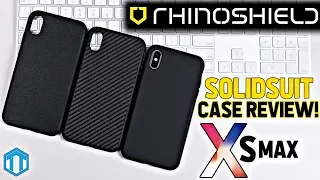 Best iPhone Xs Max Cases! Rhinoshield SolidSuit Review!