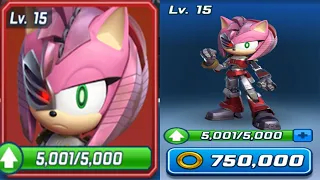 Sonic Forces - Max Level Cards for Rusty Rose