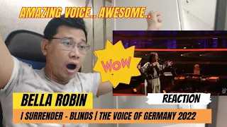 [REACTION] Céline Dion - I Surrender (Bella Robin) | Blinds | The Voice of Germany 2022