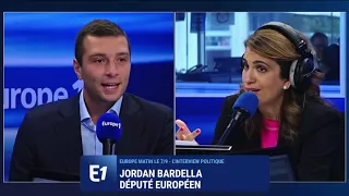 Une charte sur la laïcité ? "Les islamistes doivent trembler...", ironise Jordan Bardella