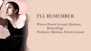 I'll Remember - Instrumental