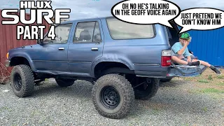 Toyota Hilux 4runner Project Part 4 - Last look at the truck before I ruin it