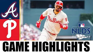 Phillies vs. Braves NLDS [GAME 1] Highlights (10/11/2022) Postseason Game Highlights | MLB Playoffs