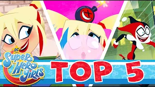 Harley Quinn's Top 5 Moments 🤡| DC Super Hero Girls