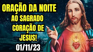 ORAÇÃO DA NOITE AO SAGRADO CORAÇÃO DE JESUS ENCONTRE PAZ E CONSOLO ANTES DE DORMIR!