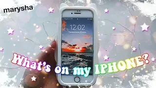 ЧТО В МОЕМ АЙФОНЕ 7? // what's on my IPHONE 7//полезные приложения///MARYSHA