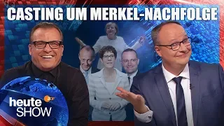 Wer tritt das Erbe von Angela Merkel an? | heute-show vom 09.11.2018