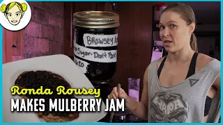 Ronda Shows You How To Make Jam With Her Fresh Mulberries