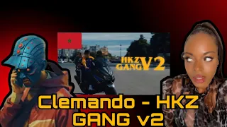 Clemando - HKZ GANG v2 [Official Music Video] (Prod. by Teaslax) | 2023 Reaction 🇲🇦🇬🇧🥰