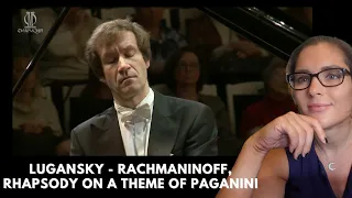 Lugansky - Rachmaninoff, Rhapsody on a Theme of Paganini. REACTION!