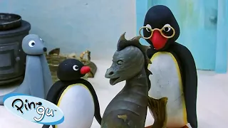 Pingu and Robby Find an Old Toy 🐧 | Pingu - Official Channel | Cartoons For Kids