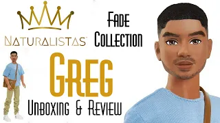 💈 NATURALISTAS GREG FADE COLLECTION ✂️ NEW MALE DOLL LINE👑 ECW 🌎 UNBOXING & REVIEW PURPOSE TOYS
