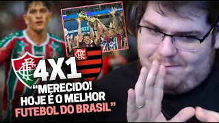 CASIMIRO REAGE: FLUMINENSE 4 X 1 FLAMENGO PELA FINAL DO CARIOCÃO 2023 (JOGO 2) | Cortes do Casimito