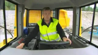 Volvo Articulating Hauler Operator's Video - Instruments and Controls A25F- A40FS